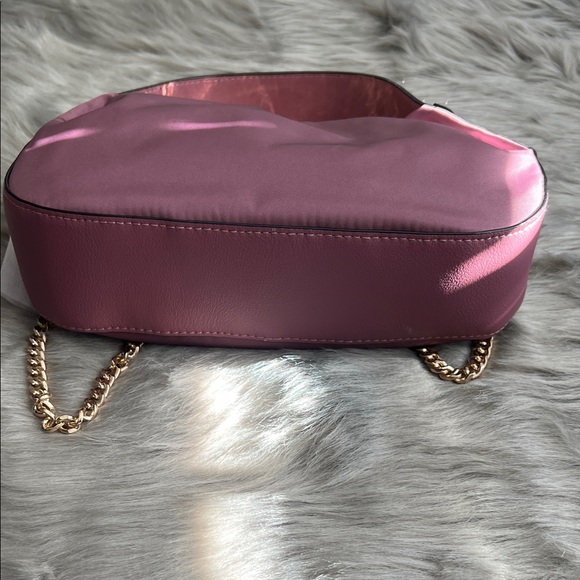 Victoria's Secret Mauve Shoulder Bag. Burgundy color. - Picture 3 of 9